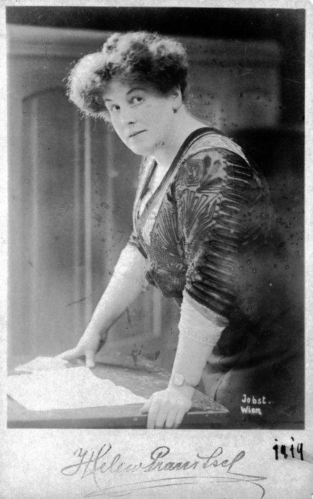 Helene Granitsch um 1919