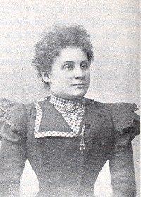 Leopoldine Glöckel (in jungen Jahren)