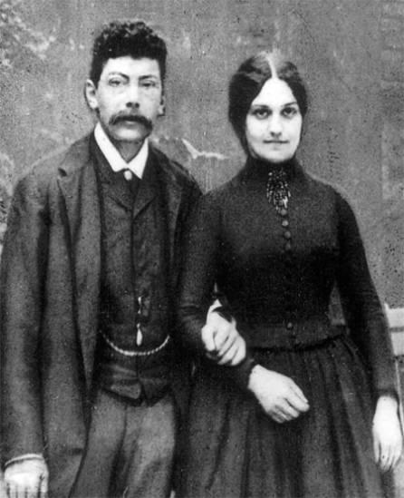 Das Ehepaar Adler 1907