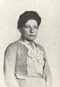 Anna Boschek in jungen Jahren