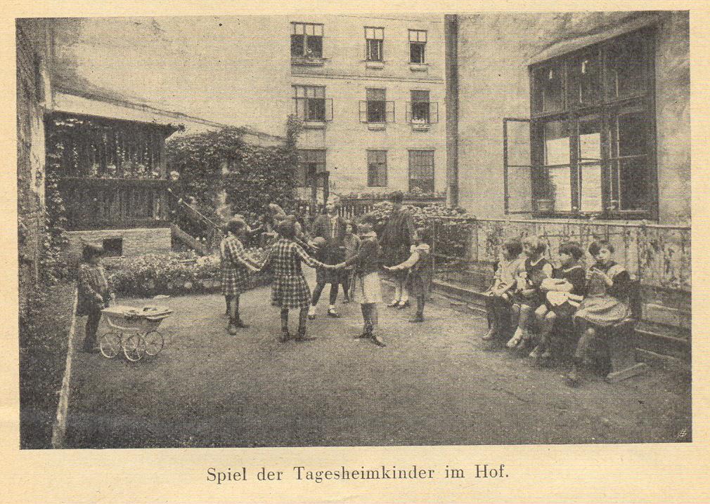 Tagesheimkinder des Settlement (ca. 1929)