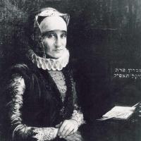 Bertha Pappenheim im Kostüm der Glückel von Hameln