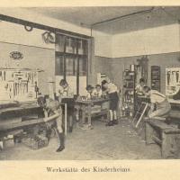 Werkstätte im Kinderheim des Settlement (ca. 1929)