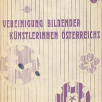 Katalog der dritten Ausstellung der VBKÖ 1911 (Umschlag)