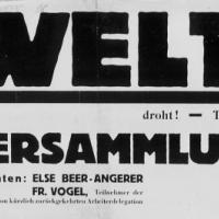 Weltkrieg droht! - Versammlung (1932)