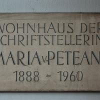 Gedenktafel für Maria von Peteani in Linz