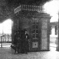 Bahnhofmission der KFO Salzburg am Salzburger Bahnhof 1929