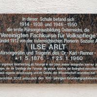 Ilse Arlt Gedenktafel in Wien, Albertgasse 38