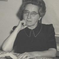 Erica Tietze um 1950