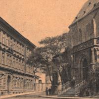 Mädchengymnasium Minerva im Schulgebäude der Štěpánské škole (1898-1907)
