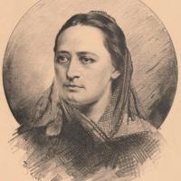 Božena Němcová (etwa 1854)